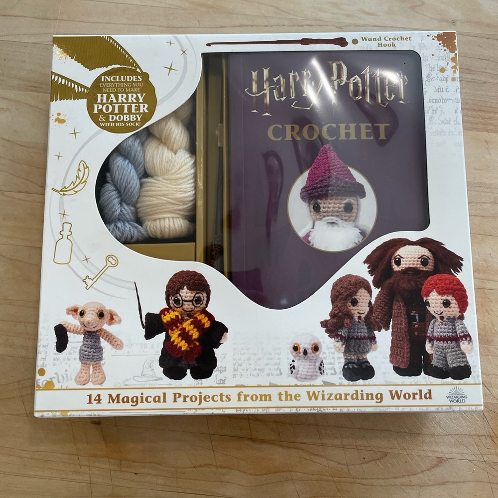 Harry Potter Crochet Set. NWT